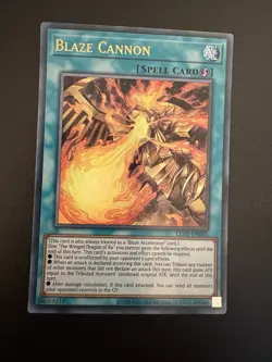 Yu-Gi-Oh! TCG Blaze Cannon LED7-EN005 Ultra Rare 1st Edition - Image 1