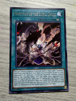 YUGIOH DECEPTION OF THE SINFUL SPOILS RARE ASIA ENG ROTA-AE055 NM - Image 1