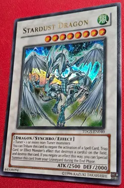 1x Yu-Gi-Oh! Stardust Dragon - TDGS-EN040 - Ultra Rare - Unlimited Edition - NM - Image 1