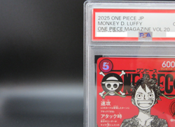 PSA 10 Monkey D Luffy ST21-014 ONE PIECE Magazine Promo 2025 Jump Japanese Card - Image 5