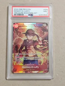 2024 ONE PIECE EN MONKEY D LUFFY #006 TREASURE BOOSTERS SET - Image 1