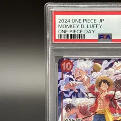 PSA 10 Monkey D Luffy ST10-006 ONE PIECE DAY 24 Promo One Piece Card Japanese - Image 2