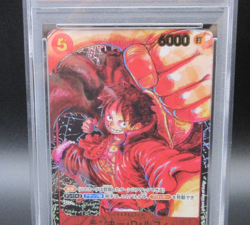 PSA 10 Monkey D. Luffy ST01-012 NOT, Eiichiro Oda Signature One Piece Japanese - Image 5