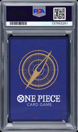 2025 ONE PIECE CARRYING ON HIS WILL RED MANGA ALT ART MONKEY D. LUFFY PSA 10 - Image 2