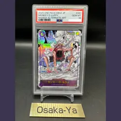 PSA 10 Luffy SEC EB02-061 Manga Alt Art Comic Parallel Anime 25th Japanese - Image 1