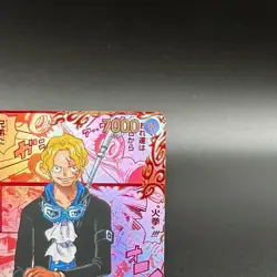 Sabo Manga Alt Art Red OP13-120 SEC Carrying on His Will ONE PIECE Card Japanese - Image 4