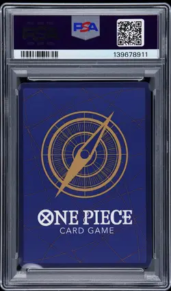2025 ONE PIECE CARRYING ON HIS WILL RED MANGA ALT ART MONKEY D. LUFFY PSA 10 - Image 2