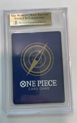 2025 ONE PIECE RED MANGA ALTERNATE ART OP13-118 MONKEY D. LUFFY BGS 9.5 - Image 3