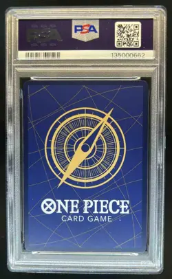 2025 One Piece Japanese Monkey D. Luffy Red Manga Alternate Art #OP13-118 PSA 10 - Image 2