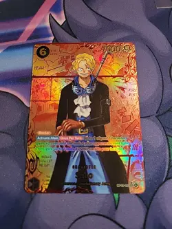 one piece tcg sabo op-13-120 red manga alt art english ULTRA RARE 🔥 - Image 1