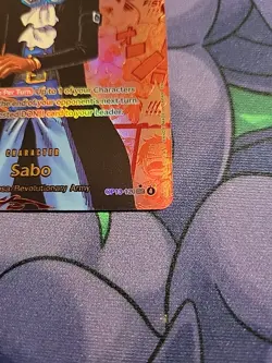 one piece tcg sabo op-13-120 red manga alt art english ULTRA RARE 🔥 - Image 3