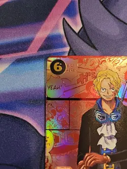 one piece tcg sabo op-13-120 red manga alt art english ULTRA RARE 🔥 - Image 5