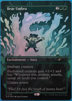 Bear Umbra (Secret Lair) FOIL Secret Lair Drop MINT Rare CARD (508545) ABUGames - Image 1