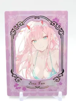 Genki Parade 2 - Anime Waifu UTR Trading Card - Zero Two - Image 1