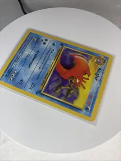 Original 1999 Rare First/ 1st Edition Kingler Pokemon Card Fossil Set NM - Image 3