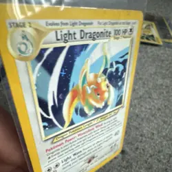 Light Dragonite 14/105 (Neo Destiny) Nintendo 2000 Vintage Pokemon TCG Card - Image 3