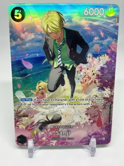 Sanji (SP Alt Art) ST14-003 SR Royal Blood - ONE PIECE Card Game Japanese - Image 1
