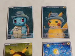 4 Pokemon x Van Gogh Black Star Promo ACG Art Card - Image 2
