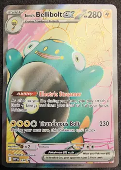 Iono's Bellibolt ex 194 Sv: Scarlet & Violet Promo Cards Holo - Image 1