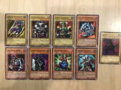 1996 Yu‑Gi‑Oh! Lot of 9 Cards -- Near-Mint Singles, please read - Image 1