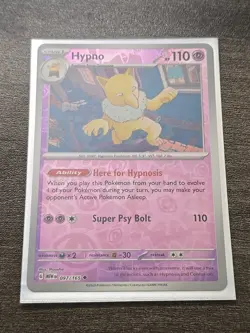 Hypno 097/165 Reverse Holo MEWen 151 Pokemon Card Near Mint English - Image 1