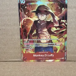 2022-One Piece Card Game: Promos English Monkey D Luffy #ST10-006 (A1) - Image 3