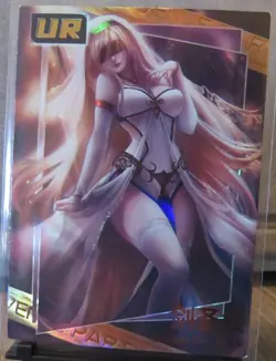 Sword Maiden Goblin Slayer Anime Goddess Story Doujin UR Card Holo Gold Foil CCG - Image 2