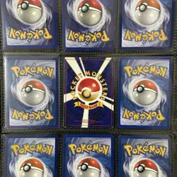 Old Pokemon Cards Mix VINTAGE Rare Collection binder Pages Holo WOTC Mixed TCG - Image 5