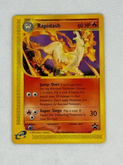 Rapidash WoTC Black Star Promo 51 Promo Card Pokemon Card Vintage - Image 1