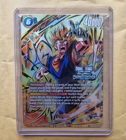 Dragon Ball Super Card Fusion FB04-130 SCR Vegito Sealed Championship Top 16 ENG - Image 1