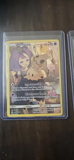 Pokemon TCG Mimikyu Cosmic Eclipse Card 245/236 - Image 1