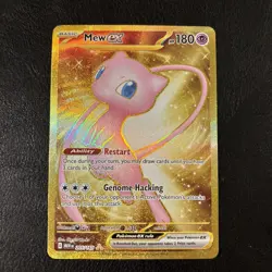 Pokemon Card Mew EX 205/165 Gold Hyper Rare Scarlet & Violet 151 Near Mint - Image 1