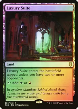 Luxury Suite Foil x1 Commander Legends: Battle for Baldur's Gate MTG Magic Card - Image 1