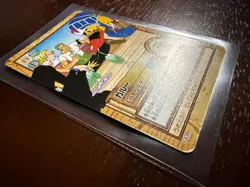 Karoo Carddass Hyper Battle CHB Vintage Japanese Card C438 ONE PIECE Straw Hats - Image 2