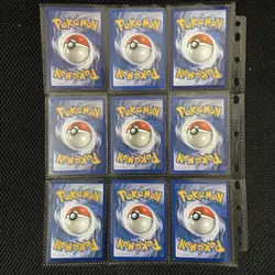 Old Pokemon Cards Mix VINTAGE Rare Collection binder Pages Holo WOTC Mixed TCG - Image 2