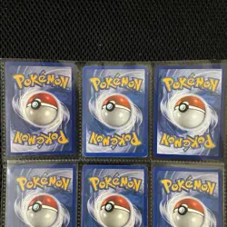 Old Pokemon Cards Mix VINTAGE Rare Collection binder Pages Holo WOTC Mixed TCG - Image 4