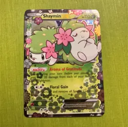 Pokemon Shaymin EX XY148 Full Art Holo Promo Card XY Set TCG English - Image 1