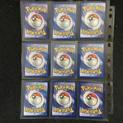 Old Pokemon Cards Mix VINTAGE Rare Collection binder Pages Holo WOTC Mixed TCG - Image 2