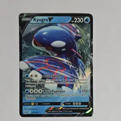 Lot of 12 Pokemon TCG Holo & Foil Cards Aerodactyl V Kyogre V Appletun V - Image 4