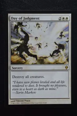 Magic The Gathering MTG DAY OF JUDGMENT Zendikar LP Lightly Played - Image 1