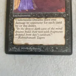 MTG Underworld Dreams Legends 1994 M NM - Image 3