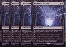 Set 4x Leyline of the Void - MtG WOT-EN - Image 1