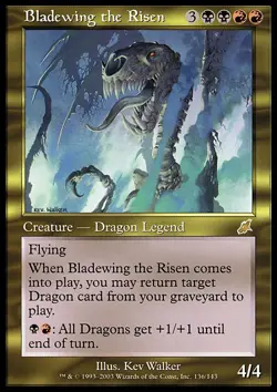 MTG BLADEWING THE RISEN EXC - ALASPADA IL RISORTO - SCG - MAGIC - Image 1