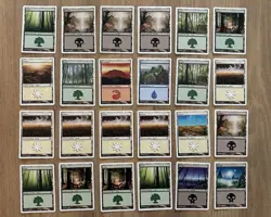 Magic the Gathering lot de 88 terrains - 76 Salvat Hachette [collection] - Image 5