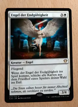 Mtg Magic: Engel der Endgultigkeit, Angel of Finality, DEUTSCH Nearmint - Image 1