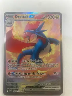 Drattak EX 187/159 - Carte Pokemon Rare Alternative - EV09 Aventures Ensemble FR - Image 1