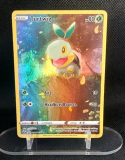 Pokemon TCG Turtwig Crown Zenith: Galarian Gallery Gg31/Gg70 Holo Holo Rare - Image 1