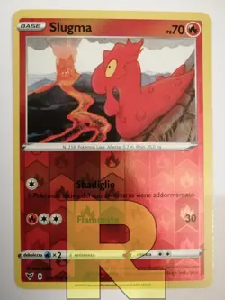 Slugma R Voltaggio Sfolgorante 027/185 R Reverse Holo Foil Pokemon Italiano - Image 1