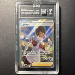 Pokemon Candela SWSH228 Full Art Holo Black Star Promo Trainer TAG Graded 9 Mint - Image 1