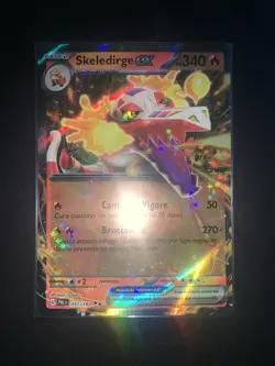 Carta Pokemon Skeledirge Ex Evoluzioni A Paldea Ita Italiano 037/193 - Image 1